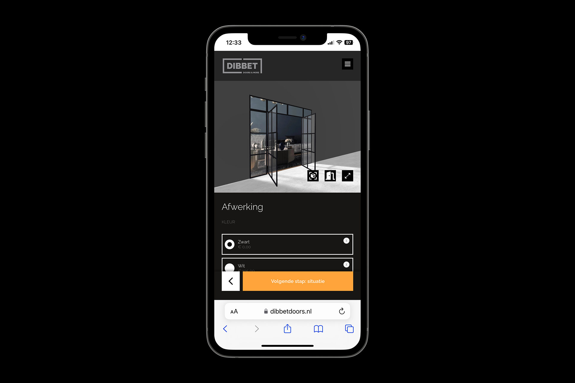 Dibbet steel-door configurator